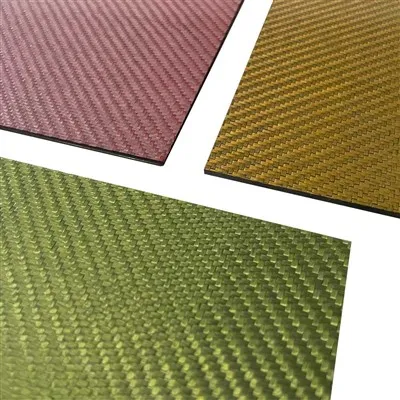 Customized Colored Coating Carbon Fiber Sheet