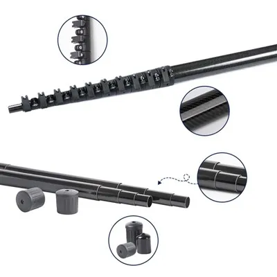 كيف تقوم بربط أنبوبتين من ألياف الكربون معًا؟